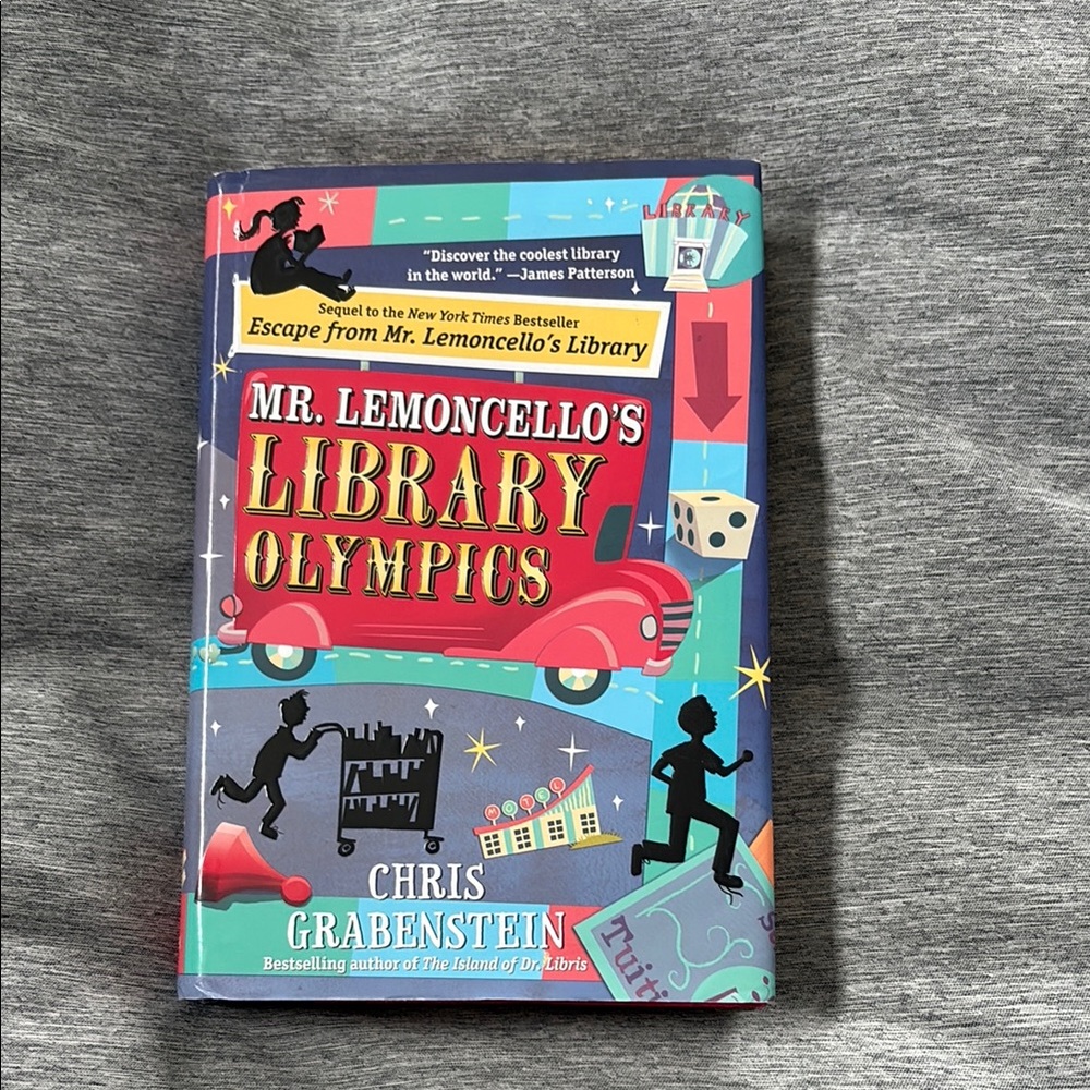 Mr. Lemoncello's Library Olympics Book